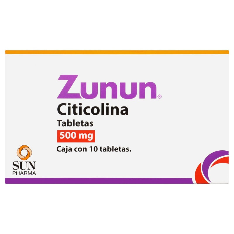 Zunun 500 Mg Con 10 Tabletas