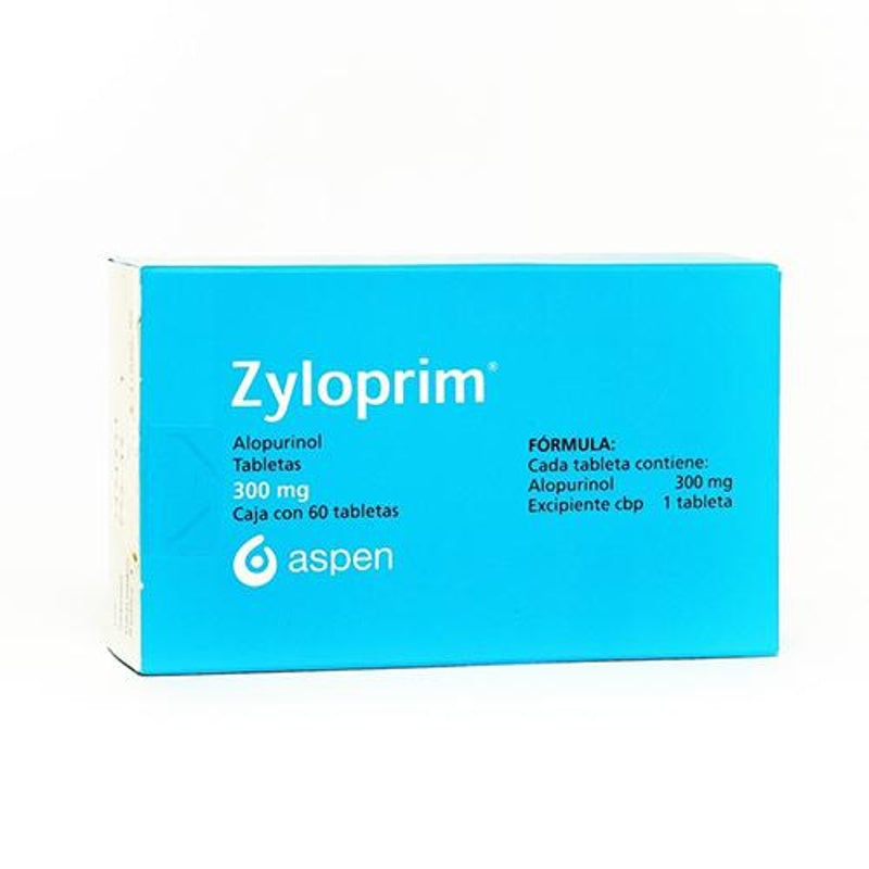 Zyloprim 300 Mg Con 60 Tabletas 2931
