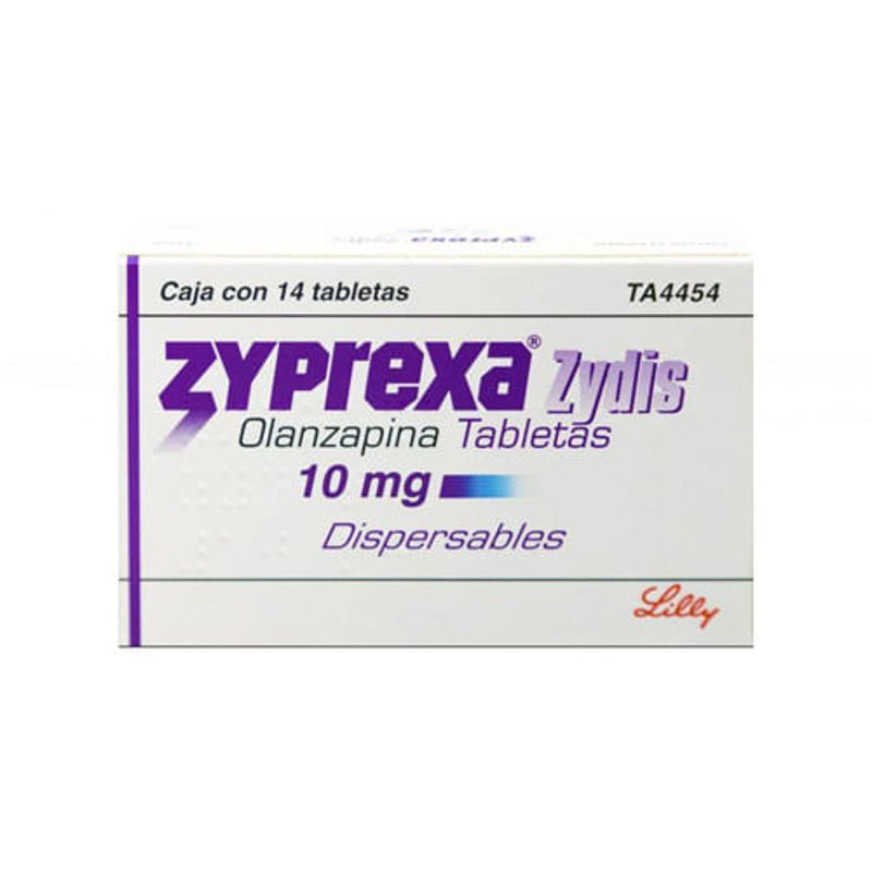 Zyprexa Zydis 10 Mg Con 14 Tabletas Disp