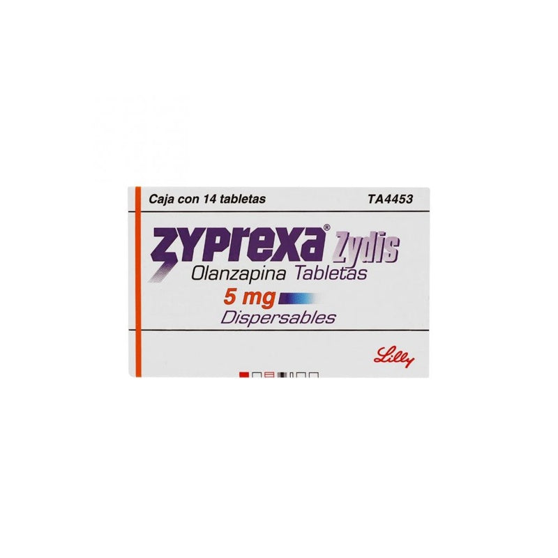 Zyprexa Zydis 5 Mg Con 14 Tabletas Disp