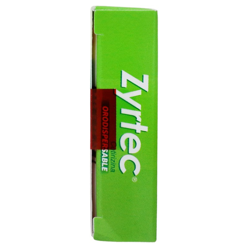 Zyrtec 10 Mg Con 10 Tabletas Orodisp 7501089803511 4