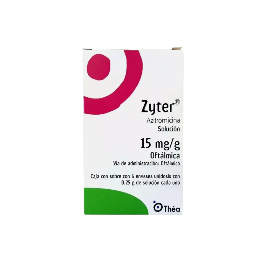 Zyter 15 Mg / G 6 Unidosis De 0.25 G Naranja Gotas 3662042003042