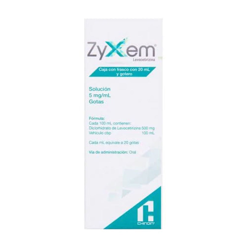Zyxem 5 Mg / Ml 20 Ml Gotas
